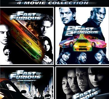 FAST & FURIOUS 4-MOVIE COLLECTION Hot on Sale