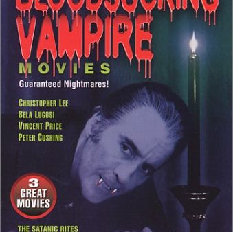 GREAT BLOODSUCKING VAMPIRE MOVIES: (THE SATANIC RIGHTS OF DRACULA   THE DEVIL BAT   THE LAST MAN ON EARTH) For Discount