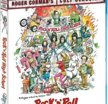 ROCK  N  ROLL HIGH SCHOOL (ROGER CORMAN S CULT CLASSICS) [BLU-RAY] For Sale