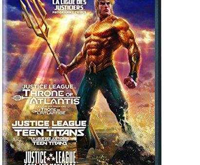 JUSTICE LEAGUE VS. TEEN TITANS   GODS & MONSTERS   THRONE OF ATLANTIS (BIL DVD) Sale