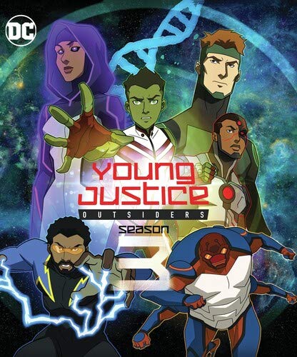 YOUNG JUSTICE OUTSIDERS: THE COMPLETE THIRD SEASON [BLU-RAY] on Sale