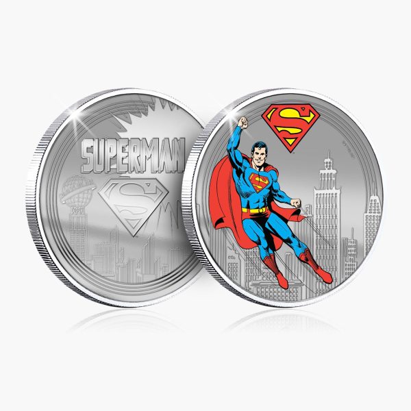 The Official DC Comics .999 Silver Plated Proof Superman Collection Online Sale