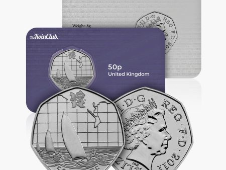 2011 Circulated Olympics - Sailing 50p Coin Hot on Sale