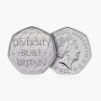 2020 Circulated Diversity Built Britain 50p Coin Supply