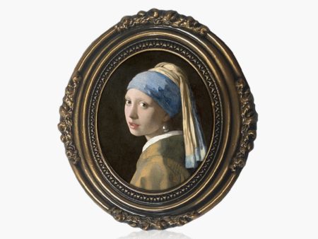 The Most Famous Paintings - Johannes Vermeer - Girl with a Pearl Earring on Sale