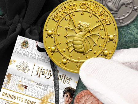 Harry Potter Gringotts Wizarding Bank Coin Set Online now