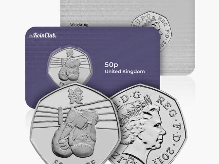 2011 Circulated Olympics - Boxing 50p Coin For Discount