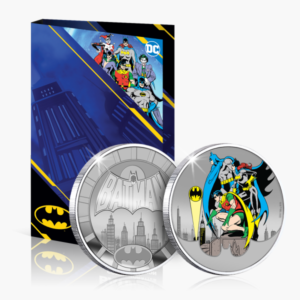 The Official DC Comics .999 Silver Plated Proof Batman Collection For Cheap