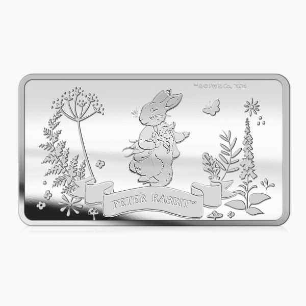 The World of Peter Rabbit Solid Silver Coin Bar Collection For Cheap