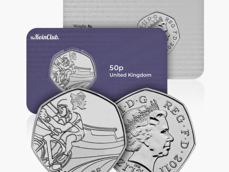 2011 Circulated Olympics - Cycling 50p Coin Online Hot Sale