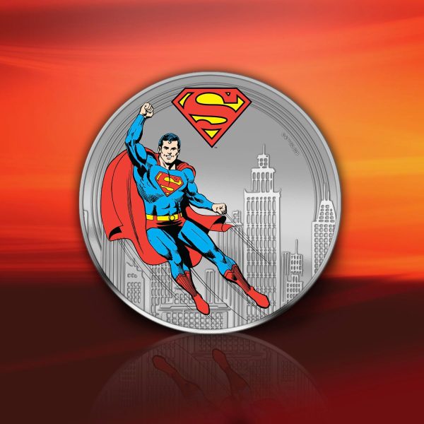 The Official DC Comics .999 Silver Plated Proof Superman Collection Online Sale