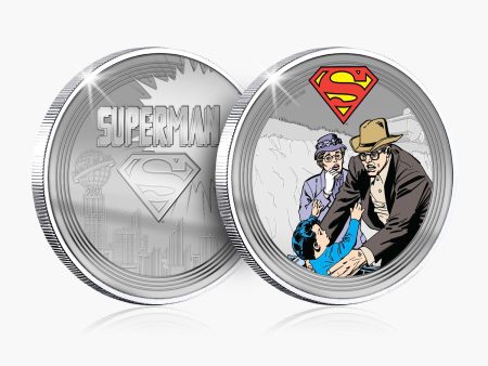 Superman 2023 Collection - Superman with his Adoptive Parents Cheap