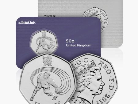 2011 Circulated Olympics - Goalball 50p Coin Online Hot Sale