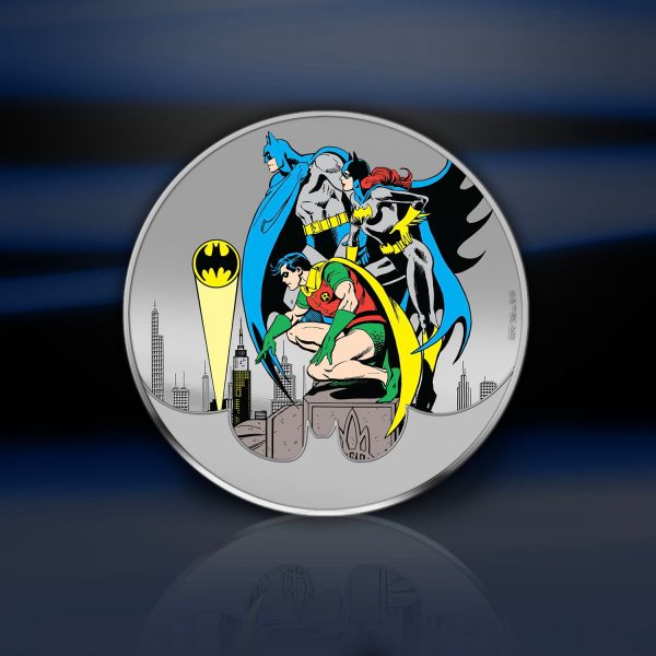 The Official DC Comics .999 Silver Plated Proof Batman Collection For Cheap