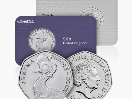 2016 Circulated Beatrix Potter series - Jemima Puddle-Duck 50p Coin Online now