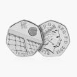 2011 Circulated Olympics - Tennis 50p Coin For Discount