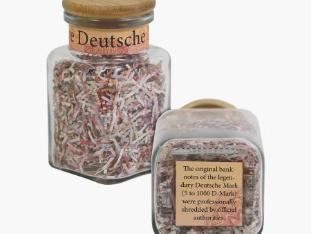 The Deutsch mark in a jar – shredded but not forgotten Discount