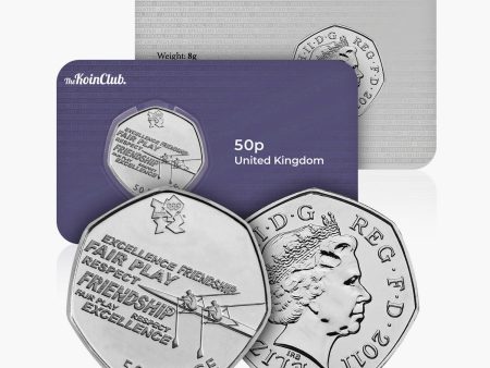 2011 Circulated Olympics - Rowing 50p Coin Online now