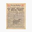 6th June 1944 - D-Day Evening Standard Newspaper Sale