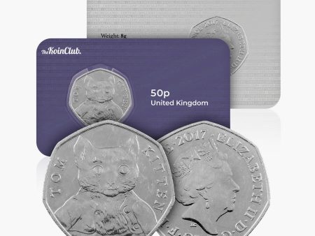 2017 Circulated Beatrix Potter series - Tom Kitten 50p Coin Online now