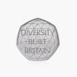 2020 Circulated Diversity Built Britain 50p Coin Supply