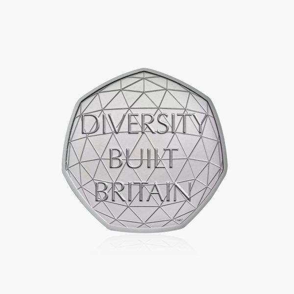 2020 Circulated Diversity Built Britain 50p Coin Supply