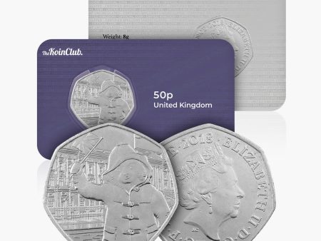 2018 Circulated Paddington Bear series - Paddington at Buckingham Palace 50p coin For Cheap