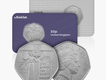 2003 Circulated Suffragettes 50p Coin Supply