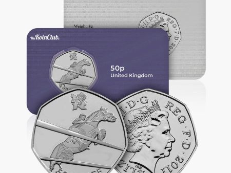 2011 Circulated Olympics - Equestrian 50p Coin Online