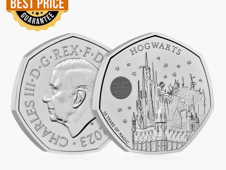 2023 Harry Potter - Hogwarts School of Witchcraft and Wizardry 50p UK Coin Fashion