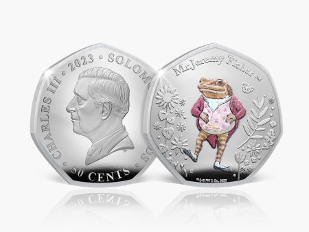 The World of Peter Rabbit 2023 Coin Collection - Mr Jeremy Fisher Coin For Cheap