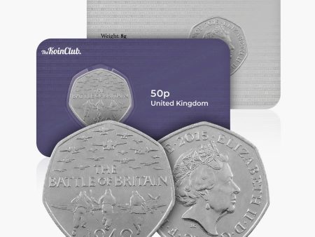 2015 Battle Of Britain 75th Anniversary 50p Coin Discount