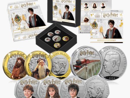 The Official Harry Potter 2024 BU Colour Coin Set Hot on Sale