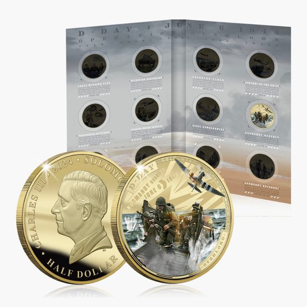 D-Day 80th Anniversary 2024 Coin Collection Online Hot Sale