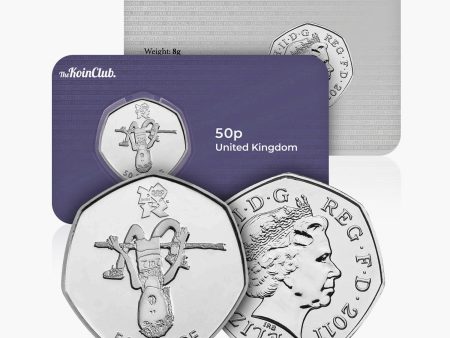 2011 Circulated Olympics- Athletics 50p Coin Discount