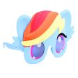 Rainbow Dash Sun-Staches® Supply