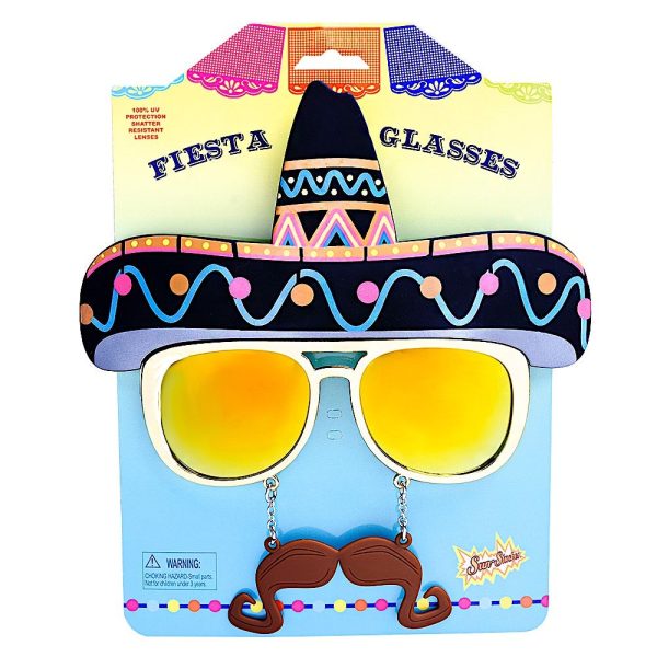 Sombrero Fiesta Sun-Staches® Sale