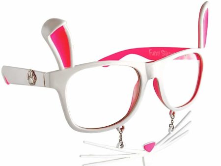 Bunny Rabbit Glasses with Whiskers | Sun-Staches Online Hot Sale