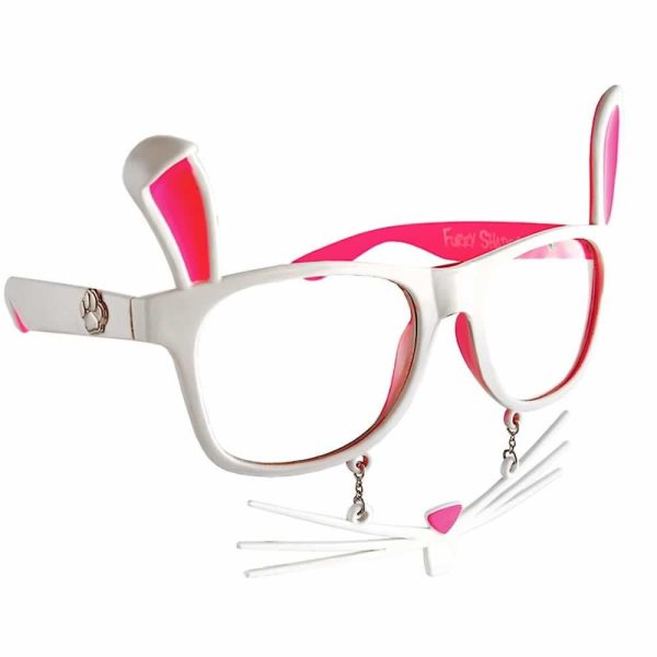 Bunny Rabbit Glasses with Whiskers | Sun-Staches Online Hot Sale