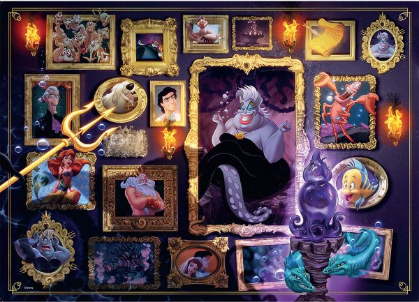 Puzzle - Ravensburger - Disney Villainous: Ursula (1000 Pieces) Hot on Sale