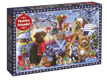 Puzzle - Gibsons - Festive Friends (150 Pieces) Sale