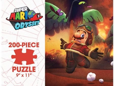 Puzzle - USAopoly - Mario Odyssey - Odyssey Escape (200 Pieces) For Cheap