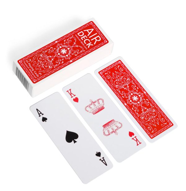 Air Deck Playing Cards - Classic Red For Sale