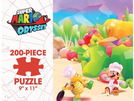 Puzzle - USAopoly - Mario Odyssey - Luncheon Kingdom (200 Pieces) For Cheap