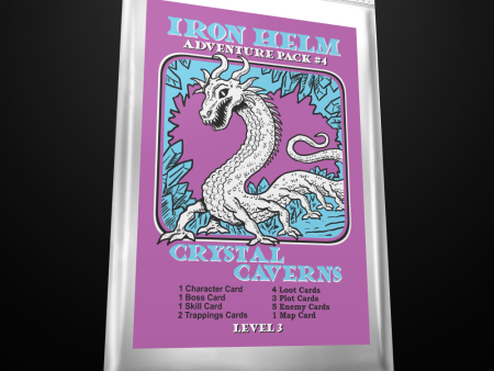 Iron Helm: Adventure Pack #4 – Crystal Caverns Discount