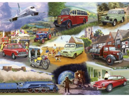 Puzzle - Gibsons - Transport (24XL Pieces) Hot on Sale