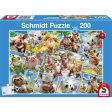 Puzzle - Schmidt Spiele - Animal Selfies (200 Pieces) Hot on Sale