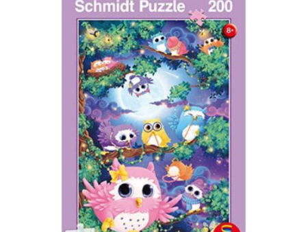 Puzzle - Schmidt Spiele - In Owl Woods (200 Pieces) Sale