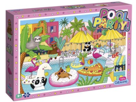 Puzzle - Gibsons - Pool Party (100 Pieces) Discount