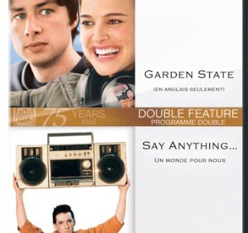 GARDEN STATE SAY ANYTHING - DVD-DOUBLE FEATURE For Sale